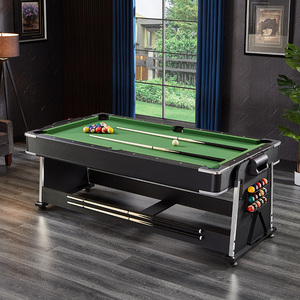 2025 más Popular de alta calidad 4 en 1 multifuncional 7 pies mesa de billar giratoria Snooker Air Hockey mesa de juego para la venta - Product Image 6