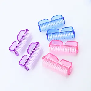 TSZS – brosse à ongles en plastique de grande taille, brosse de nettoyage pour manucure et nettoyage des mains, brosse de nettoyage de la poussière des ongles