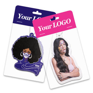 빠른 배송 차량용 향수 면지 소재 성인용 섹시 걸 프라이빗 라벨 차량용 방향제 - Product Image 1