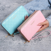 Sac tendance 2025 sac tendance 2025 personnalisé en cuir Pu portefeuilles pour femmes marques en gros carteras para mujer