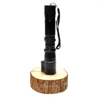 Lampe de poche portable haute luminosité BUZZARD 288, rechargeable, étanche, outil d'éclairage extérieur pour le camping, la randonnée, la pêche