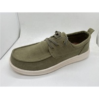 Chaussures de marche et de course légères et respirantes en toile antidérapante pour hommes avec massage lumineux pour le printemps et l'automne