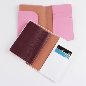 Porta Pasaportes de Cuero PU con Estampado Colorido, Organizador de Documentos para Mujer - Product Image 4