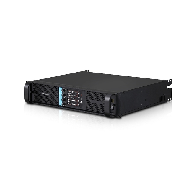 MIA-FP5000Q 2*2500W 2CH Professional Power Amplifier Class D/H Two Step Power Supply Bridge 4500W 4 10000W