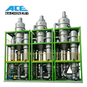 Máquina Concentradora de Evaporación Simple de Película Descendente para Extracción de Aceites Esenciales por Destilación Molecular con Vapor de Aceite Caliente y Jugo de Uva - Product Image 5