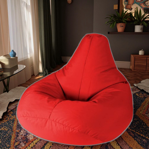 <strong>Outdoor</strong> Waterproof Fabric Pear Shaped <strong>Beanbag</strong> High Back Lazy Sofa Chair Removable Cover for Living Room Bedroom Home Furniture - Product Image 4