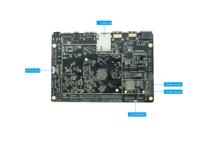 Pilote de décodage Android Carte tout-en-un RK3399 Carte SKD Android avec emplacement pour carte SIM 4G Sortie EDP LVDS