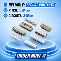 Connecteur JST ZH 1.5 – Alternative au connecteur 1.5mm – Série de bornes de connexion fil-circuit imprimé – Socle de connexion 2-16 broches