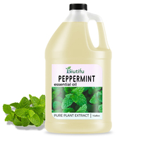 Huile Essentielle de Menthe Poivrée en Gros, Fournisseur d'Usine, Huile Aromatique Naturelle pour Diffuseur, Massage, Fabrication de Savon et Bougies, OEM Disponible