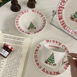 Vaisselle de Noël, assiettes en céramique, prix bas, bonne qualité, vaisselle de cuisine, assiette à dîner - Product Image 4