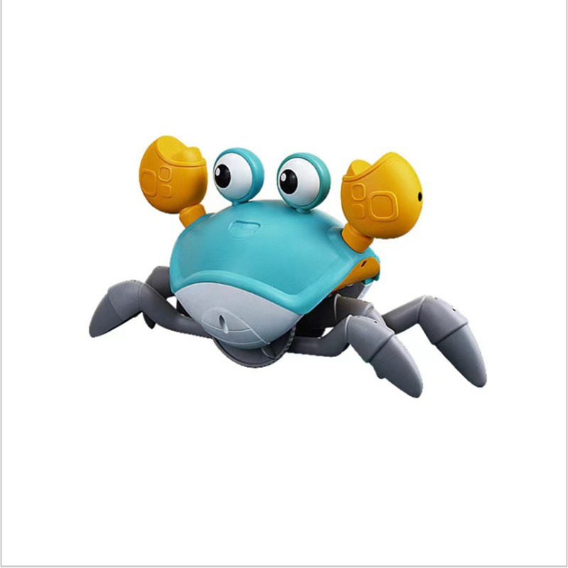 Новые крабы с голосовой активацией, которые нельзя поймать, детские игрушки-крабы с легкой музыкой, Электрическая Индукционная Игрушка-краб