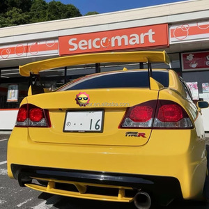 Phù hợp với bộ khuếch tán cản sau <span class=keywords><strong>Civic</strong></span> FD2 thế hệ thứ 8 của <span class=keywords><strong>Honda</strong></span>, cánh gió cản sau <span class=keywords><strong>Civic</strong></span> TR, cánh gió cản sau - Product Image 2