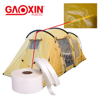 Ruban d'étanchéité en PU transparent mat à 2 couches Ruban d'étanchéité à forte adhérence et douceur pour tentes de chapiteau Imperméables