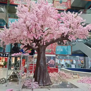 Arbre de cerisier artificiel à prix d'usine, grand arbre à fleurs pour décoration de mariage en extérieur et en intérieur, centre de table, cerisier en fleurs - Product Image 6