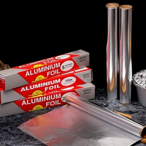 Heavy Duty 37.5m Food Wrapping Tin <b>Foil</b> Roll Takeout Food Aluminum <b>Foil</b> Roll - Product Image 2