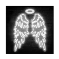 Chien et chat Logo lumière LED adapté à la maison chambre d'enfant café magasin Design personnalisé décoration murale néon chien lampe néon Led