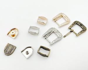 Ensemble de 3 boucles de ceinture de luxe personnalisées en métal de style western, avec petites vis de fixation, pour ceintures et chaussures - Product Image 5