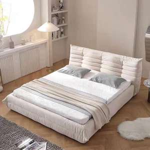 Ensemble de meubles de chambre à coucher de luxe pour hôtel moderne, lit king-size, personnalisable - Product Image 2