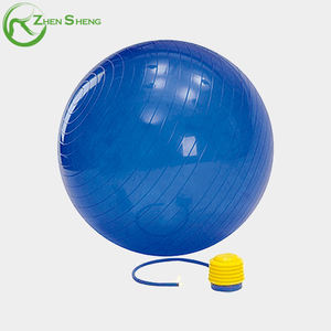 Zhensheng suministro de fábrica logotipo personalizado Anti-Burst 45cm PVC Yoga Ball Fitness ejercicio silla gimnasio globo para uso doméstico - Product Image 5