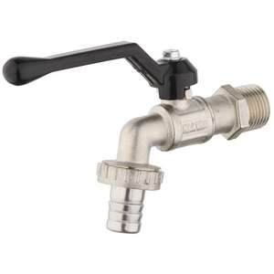 Grifo de Agua de Bronce Antimicrobiano de Alta Resistencia con Válvula de Bola |   Grifo de Agua Manual para Jardín y Cocina, Proveedor OEM - Product Image 3