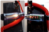 Automobile 6-24V LCD Testeur de circuit numérique LED Affichage de tension numérique Voiture Camion Testeur de lumière basse tension avec sonde en acier inoxydable