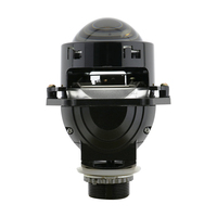 VAHID Nouvelle lentille de phare de projecteur Bi-LED 12V 6000K Lumière blanche E10 Plug & Play Adaptation universelle H4/H7/H11 Phare de voiture 30000