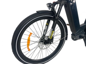 Bicicleta Eléctrica Urbana 2026 Verde 48V500 750 con Marco Bajo para Desplazamientos Urbanos - Product Image 3