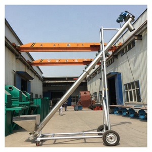 Industrial Screw Auger <strong>Conveyor</strong> - Flexible <strong>Spiral</strong> <strong>Conveyor</strong> for Bulk <strong>Materials</strong> - Product Image 4
