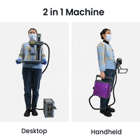 Mini tragbare Markierung laser maschine 30w Metall Typenschild Hunde marke Faser Laser beschriftung maschine 20w