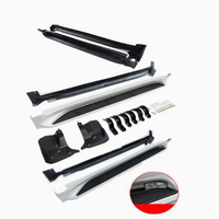 Marchepieds latéraux noirs pour Land Cruiser LC300 J300 2021-2024