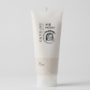 Midha Rice Bran Scrub Foam Deep Cleansing Exfoliating Facial Cleanser Rice Husk for Fragrance for Hydrating Smooth Skin All - Product Image 1