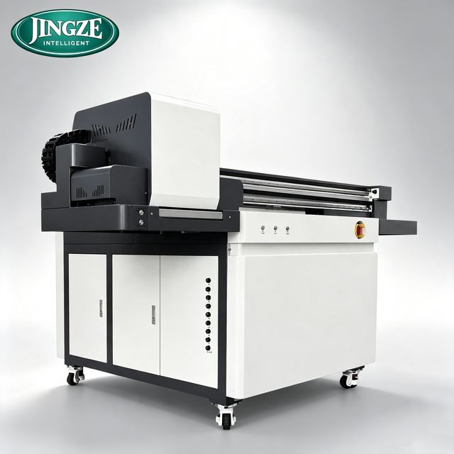 Multi-scene JZ-9070 UV Digital Flatbed Printing Machine Color Inkjet Printer for Stationery Gift Accessory Custom Pattern Print