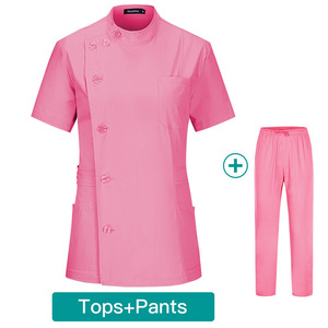 Divisa Medica in Cotone e Poliestere di Alta Qualità, Uniforme per Infermiere e Operatori Sanitari, Set Completo per Donne - Product Image 5