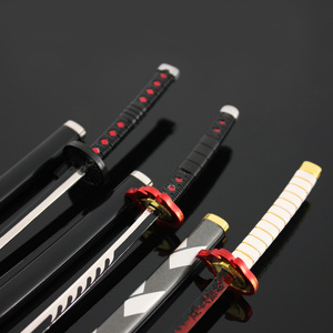 Katana de Anime japonés, espada demoníaca Slayer, juguete de Metal de aleación de Zinc Real, Mini 22CM, recién llegado - Product Image 2