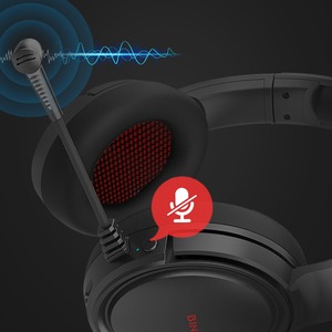 BINNUNE BW02 Dual Mode <b>Wireless</b> Gaming <b>Headset</b> with Detachable <b>Mic</b> for PS5/PS4/Xbox/PC - Product Image 5
