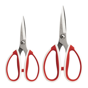 <b>Kitchen</b> <b>Scissors</b> Stainless Steel Red Handle Large Size For Seafood Processing Home Use - Product Image 4