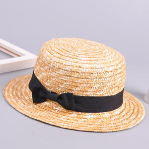 Sombrilla de verano para niños y niñas, gorro de paja con diseño de princesa, tendencia coreana - Product Image 3