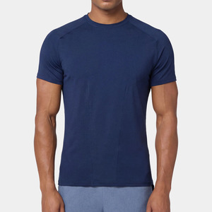 Camiseta de Gimnasio para Hombre con Logotipo Personalizado, Corte Ajustado, Nuevo Diseño, Ropa Deportiva, Tela Personalizada, Manga Corta, Venta al Por Mayor, Ropa Personalizada, Camiseta para Hombre - Product Image 1