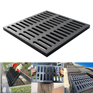 Types de capacité de charge des caillebotis B125 C250 <span class=keywords><strong>D400</strong></span> en <span class=keywords><strong>fonte</strong></span> ductile carrée de taille - Product Image 3