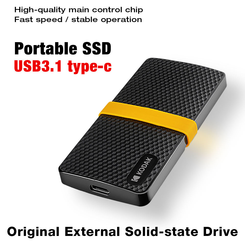 KODAK ポータブルSSD X200シリーズ 1TB 4個セット KODAKポータブル