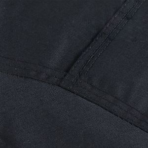 Uniformes de Guardia de Seguridad para Hombre al por Mayor, Camiseta de Verano de Manga Corta con Cuello Redondo Negro y Botones para Seguridad - Product Image 5