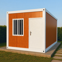 Maison conteneur durable et détachable avec toilettes, maison préfabriquée pour camp de travail, dortoir pour ouvriers, logement temporaire sur chantier