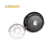 Pièces de rechange pour scooter coque de moteur avec frein à disque pièces de scooter accessoires ensemble de roue avant d'origine pour Inokim OX/QK4