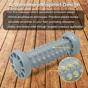 Masajeador de pies Punto de activación de tejido profundo Shiatsu Masaje muscular Rodillo de masaje de pies para aliviar el dolor de pies - Product Image 3