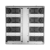 Mur vidéo LED 3D nu personnalisé extérieur Ultra HD grand écran LED de mur vidéo publicitaire pour centre commercial carré