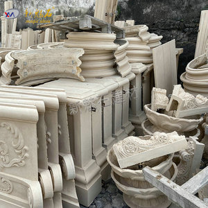Nuevas Columnas Romanas de Piedra Mágica, Componentes de Cemento GRC, Líneas Decorativas de Estilo Europeo, Proyectos de Arte para Paisajes Exteriores - Product Image 1