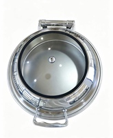Plat chauffant électrique en acier inoxydable couleur or de haute qualité pour buffet d'hôtel, équipement de cuisine pour maintenir les aliments au chaud