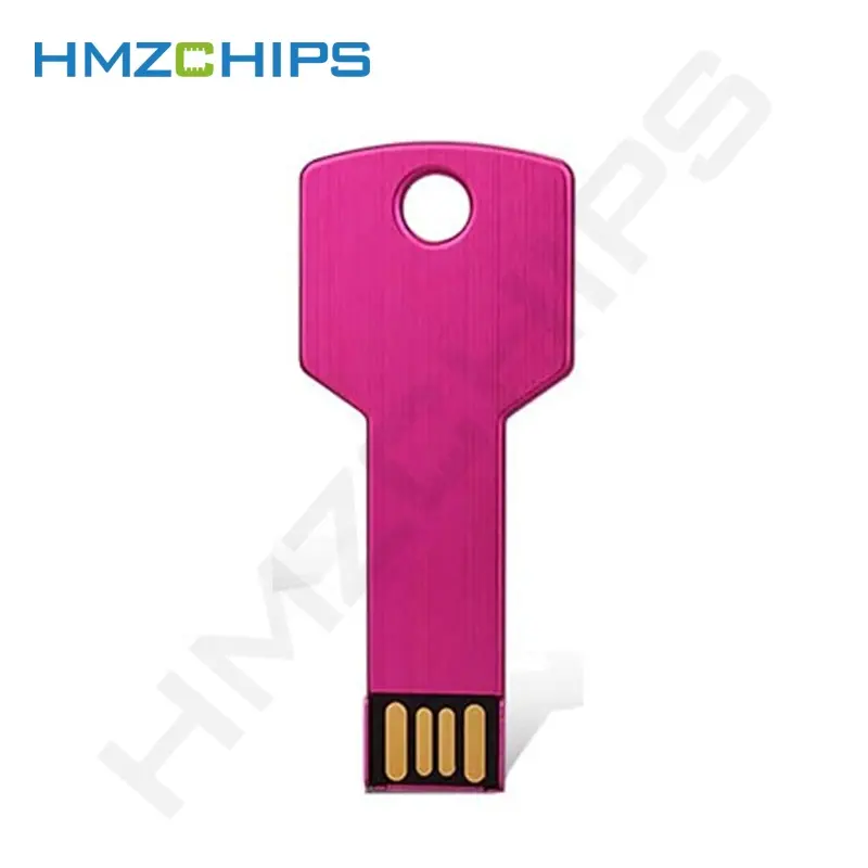 HMZCHIPS ab Werk mehrfarbige Hochgeschwindigkeits-8GB USB 2.0 USB-Steuerung Flash-Metall-Speicher 4GB 16GB 32GB 64GB usb-Flash-Laufwerke