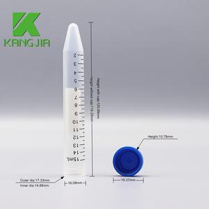 Nouveauté Tubes à centrifuger de 15 ml en plastique PP avec bouchons à vis pour <span class=keywords><strong>tests</strong></span> génétiques - Product Image 5