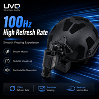 Sistema de Visión Nocturna Digital Profesional Montado en Casco, Estilo PVS-14, con WiFi Integrado, Sensor de 1 Pulgada, UVQ G14